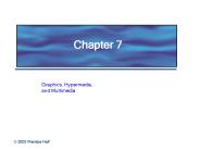 Graphics, Hypermedia, and Multimedia