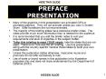 PREFACE PRESENTATION PowerPoint PPT Presentation