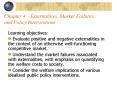 Chapter 4 Externalities, Market Failures, and Policy Interventions PowerPoint PPT Presentation