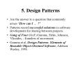 5' Design Patterns PowerPoint PPT Presentation