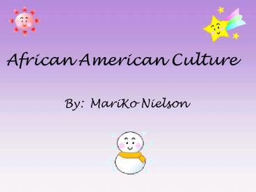 African American Culture