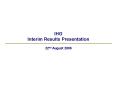 IHG Interim Results Presentation PowerPoint PPT Presentation
