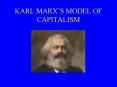 KARL MARXS MODEL OF CAPITALISM PowerPoint PPT Presentation
