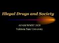 Illegal Drugs and Society PowerPoint PPT Presentation