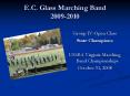E'C' Glass Marching Band 20092010 PowerPoint PPT Presentation