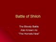 Battle of Shiloh PowerPoint PPT Presentation