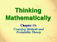 Thinking Mathematically PowerPoint PPT Presentation