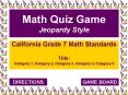 Math Quiz Game Jeopardy Style PowerPoint PPT Presentation
