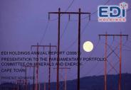 EDI HOLDINGS ANNUAL REPORT (2006/7)