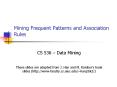 Mining Frequent Patterns and Association Rules PowerPoint PPT Presentation