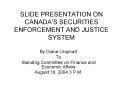 SLIDE PRESENTATION ON CANADA