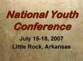 National Youth Conference PowerPoint PPT Presentation