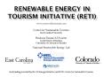 Renewable Energy in Tourism Initiative RETI PowerPoint PPT Presentation