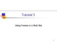 Using Frames in a Web Site PowerPoint PPT Presentation