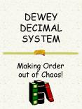 DEWEY DECIMAL SYSTEM PowerPoint PPT Presentation