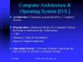 Computer Architecture PowerPoint PPT Presentation