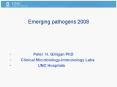 Emerging pathogens 2008 PowerPoint PPT Presentation