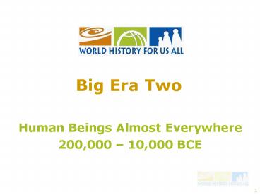 Human Beings Almost Everywhere