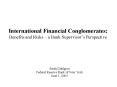 International Financial Conglomerates: Benefits and Risks  PowerPoint PPT Presentation