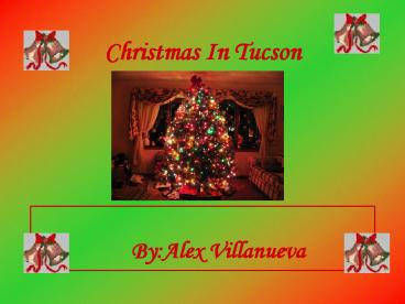 Christmas In Tucson