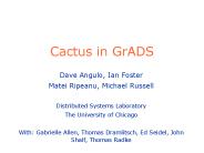 Cactus in GrADS