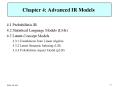 Chapter 4: Advanced IR Models PowerPoint PPT Presentation