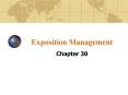 Exposition Management PowerPoint PPT Presentation