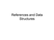 References and Data Structures