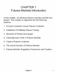 CHAPTER%201%20Futures%20Markets%20Introduction