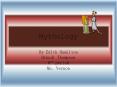 Mythology PowerPoint PPT Presentation