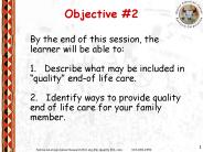 Objective