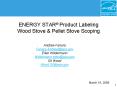 ENERGY STAR Product Labeling Wood Stove PowerPoint PPT Presentation