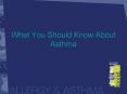 What You Should Know About Asthma PowerPoint PPT Presentation