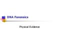 DNA Forensics PowerPoint PPT Presentation