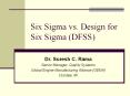 Six Sigma vs. Design for Six Sigma (DFSS) PowerPoint PPT Presentation
