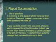 III' Report Documentation: PowerPoint PPT Presentation