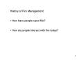 History of Fire Management PowerPoint PPT Presentation