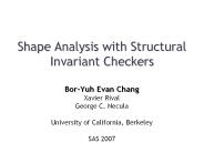Shape Analysis with Structural Invariant Checkers
