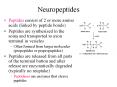 Neuropeptides PowerPoint PPT Presentation