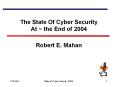 The State Of Cyber Security PowerPoint PPT Presentation