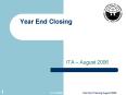 Year End Closing PowerPoint PPT Presentation