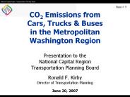 CO2 Emissions from Cars, Trucks