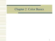 Chapter 2: Color Basics