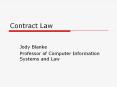Contract Law PowerPoint PPT Presentation
