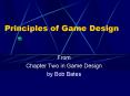 Principles of Game Design PowerPoint PPT Presentation
