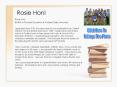 Rosie Honl PowerPoint PPT Presentation