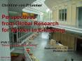 Perspectives from Global Research for Women in E-learning PowerPoint PPT Presentation