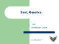 Basic Genetics PowerPoint PPT Presentation
