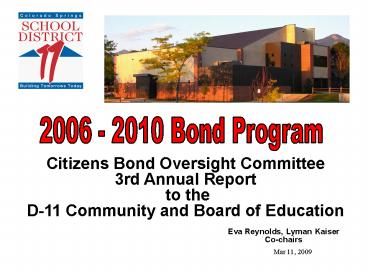 Eva Reynolds, Lyman Kaiser Cochairs