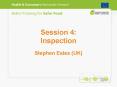 Session 4: Inspection PowerPoint PPT Presentation